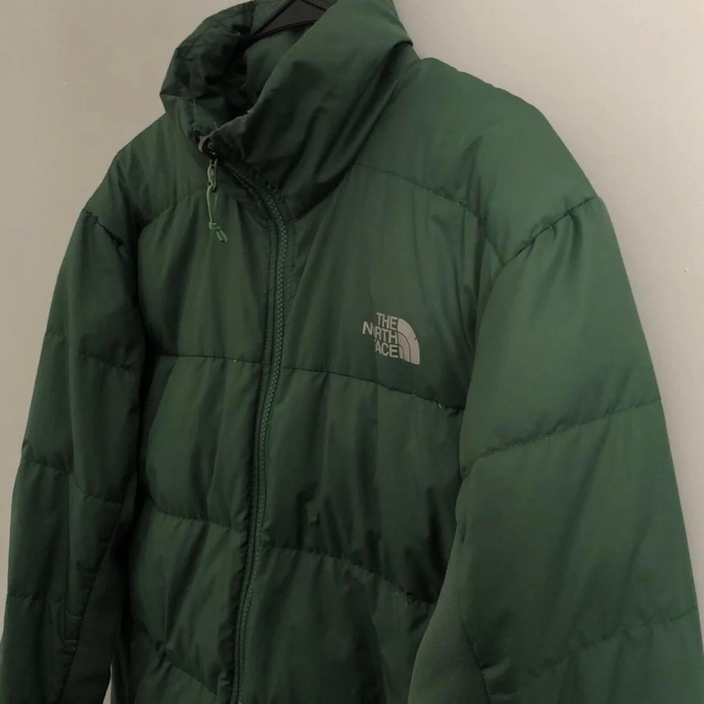The North Face Black and Green Jacket